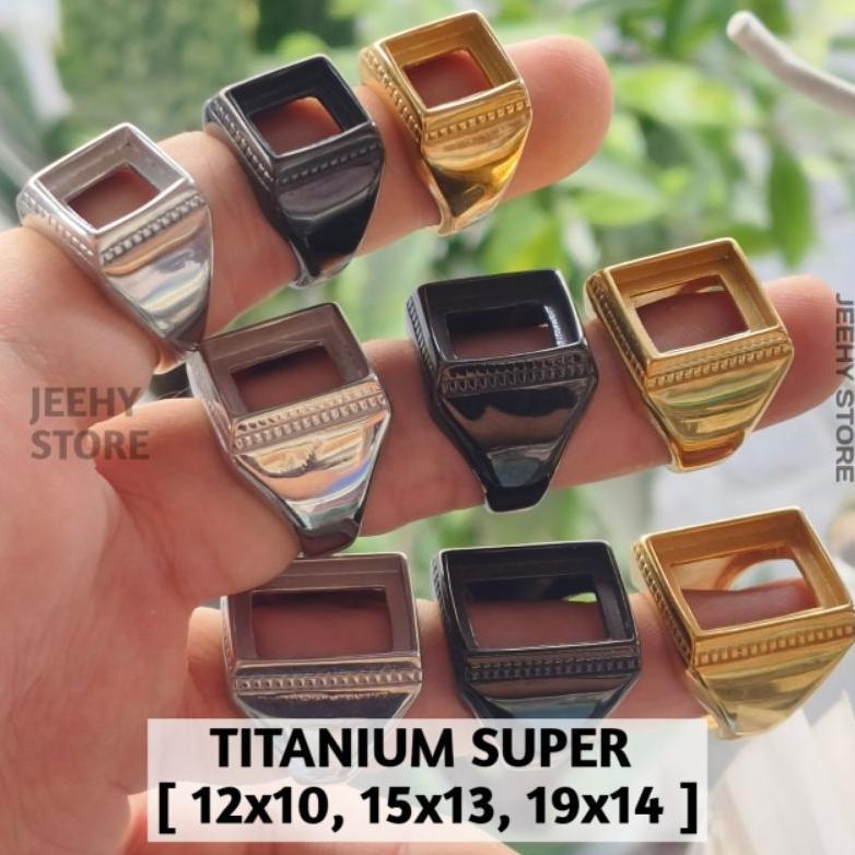 NEW RING CINCIN TITANIUM KOTAK TANAM [terbaik][terlaris]