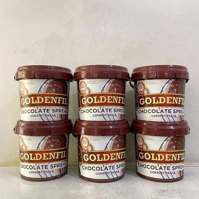 Goldenfil chocolate spread 1 kg | selai cokelat goldenfil | goldenfil coklat spread