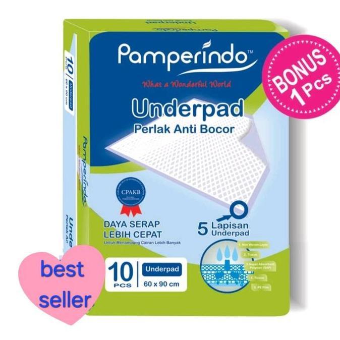 Ready underpad dewasa 60x90 pemperindo