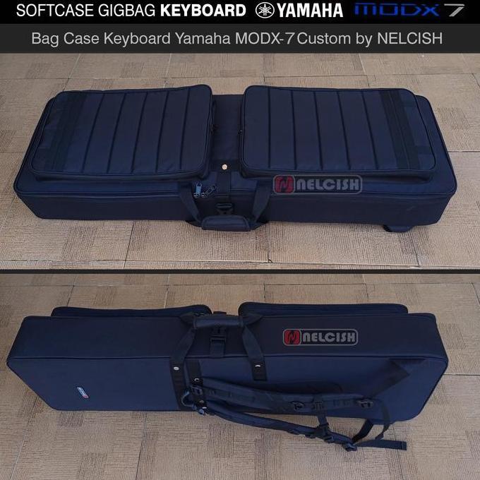 Softcase Gigbag Tas Keyboard Yamaha MODX 7 Synthesizer Bag Case Kiboard Modx-7 by NELCISH