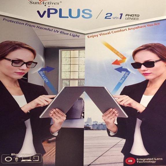 New  Lensa ILT FSV 1.67 Sun Actives vPlus Steel