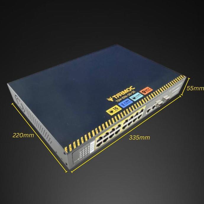 Ready  Tarmoc TSW-1016-2G-2S | Switch Unmanage 16 Port Gigabit Metal Case