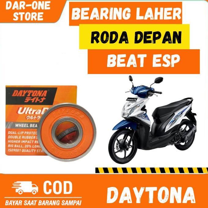 BEARING LAHER DAYTONA RODA DEPAN HONDA BEAT ESP ORIGINAL 6201