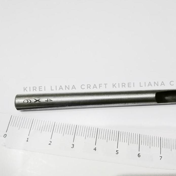 Plong Oval 4mm x 6mm - Punch Hole Leather Oval