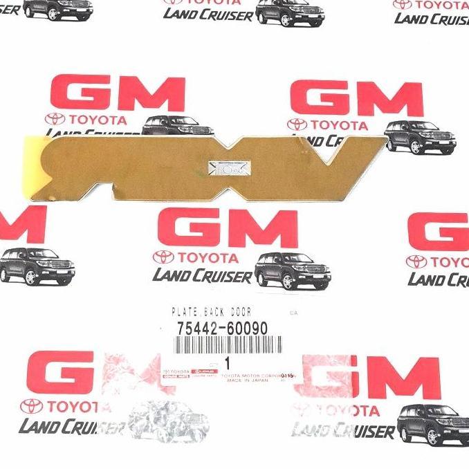 emblem VX-R vx80 land cruiser ori orisinil