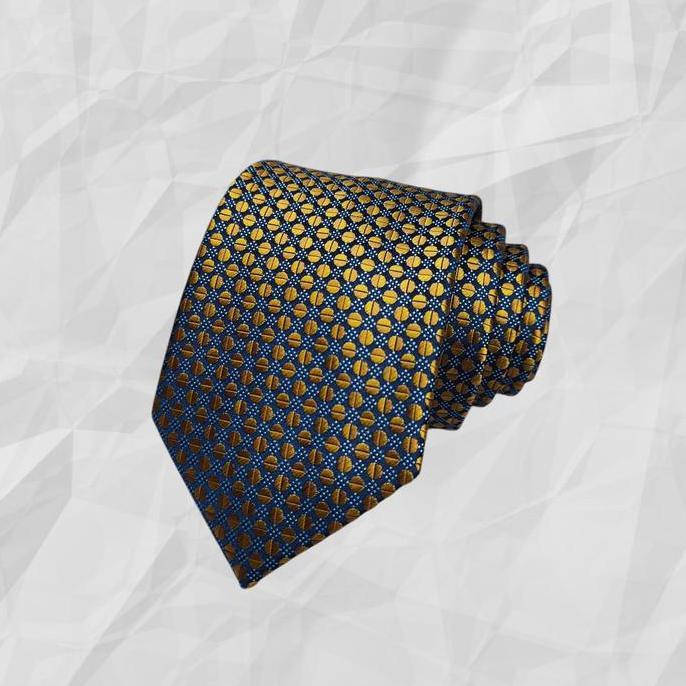 New  dasi pria gold mewah dasi kantor pria dasi panjang long tie
