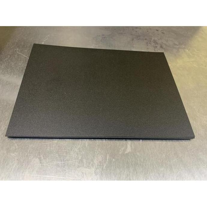 Mika Cover jilid PP Pasir doff Hitam tebal 0.70 mm F4 isi 10 lembar