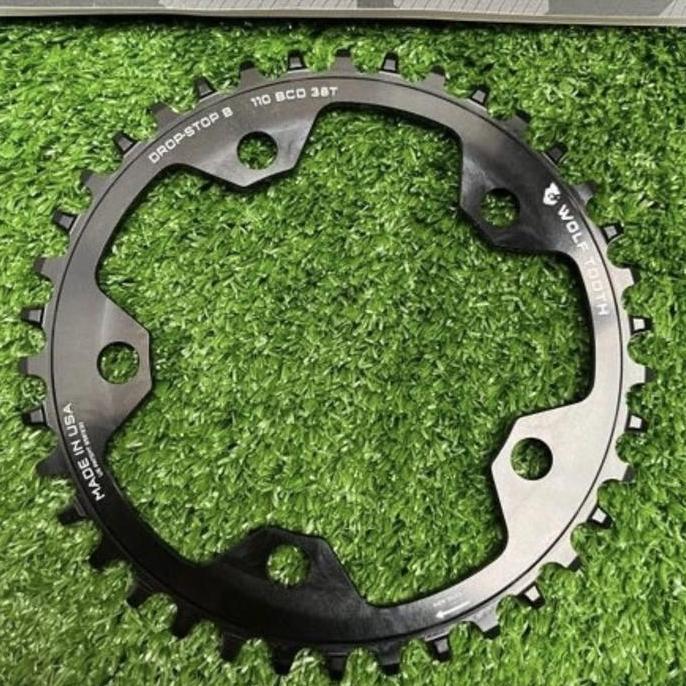 Chainring Wolftooth bcd 110 5 bolt 38T / Chainring Sepeda / Chainring bcd 110 38T 5 bolt