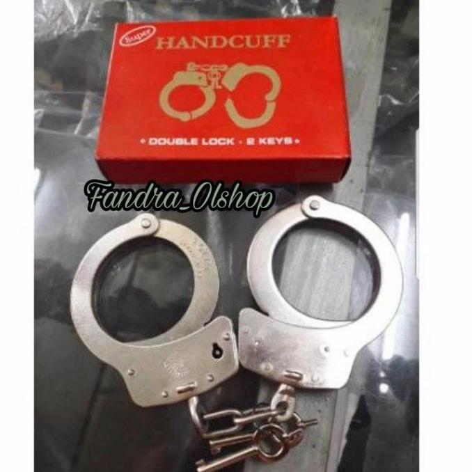 Borgol Tangan Besar | Handcuff | Borgol security | Borgol polisi.