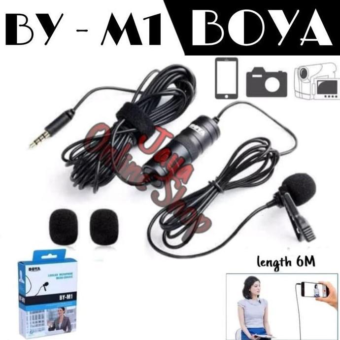 READY Microphone BOYA BY M1 MIC CLIP ON BOYA
