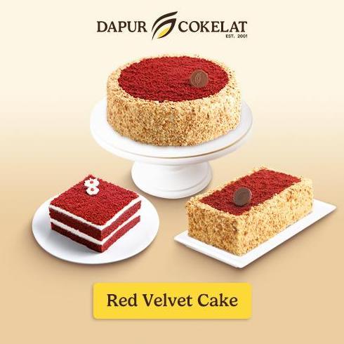 DAPUR COKELAT - Red Velvet Cake | Kue Red Velvet dan Isian Cheese Cream