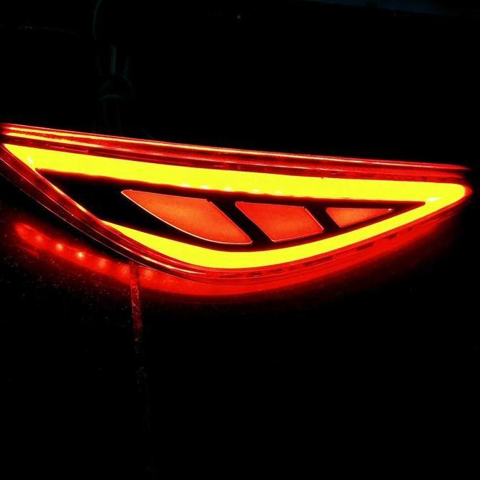 Reflektor Bemper Belakang All New Rush 2018 Lampu Plasma Led Cob