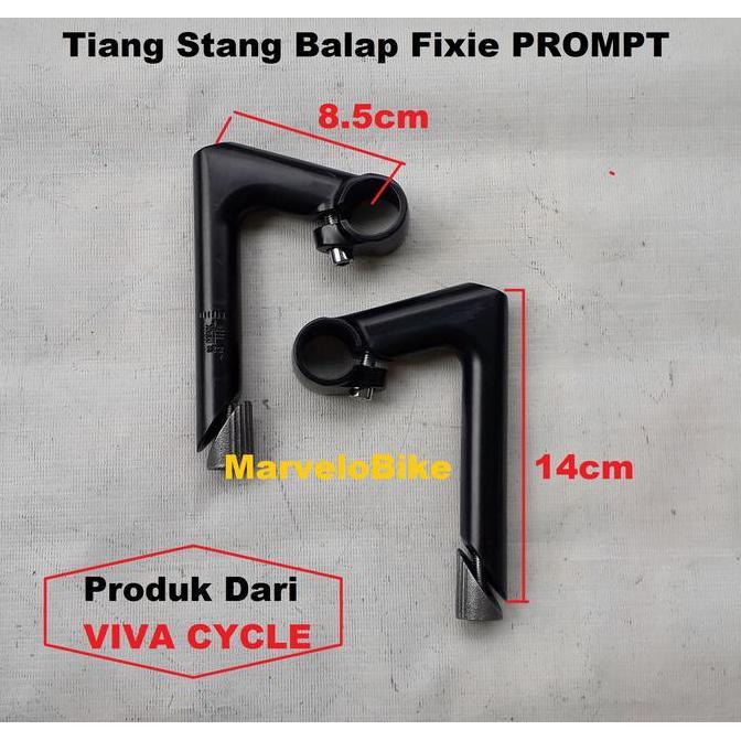 Ready Stem Bango Tiang Stang Sepeda Balap Fixie RoadBike 22.2mm Prompt