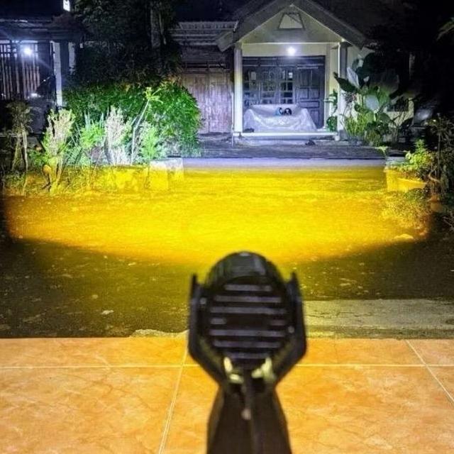 SIAP KIRIM ORIGINAL D2 LASER COMPETITION BULLAES D2 LASER AES 20 WATT PLUS DEVIL EYES HIGH LO KUNING