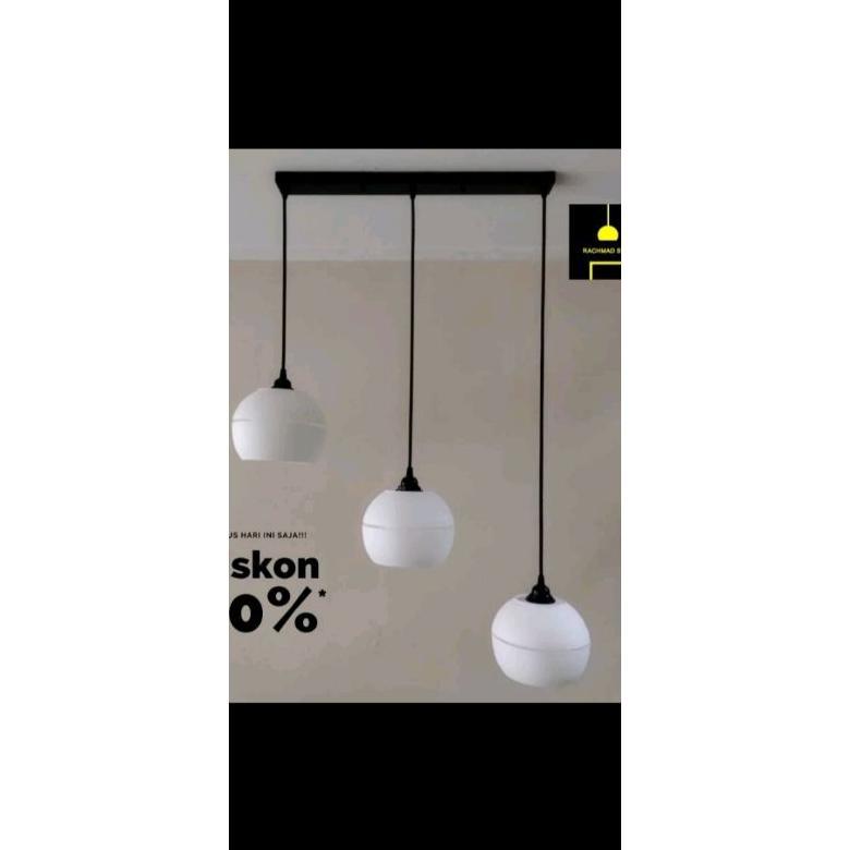 Viral  Lampu Hias Gantung Plapon Minimalis Plastik Kuat
