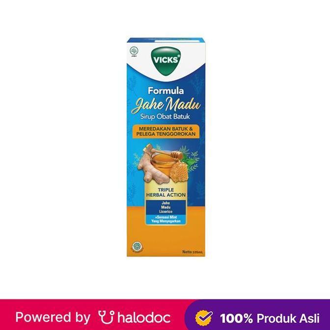Vicks Formula Jahe Madu 105 Ml