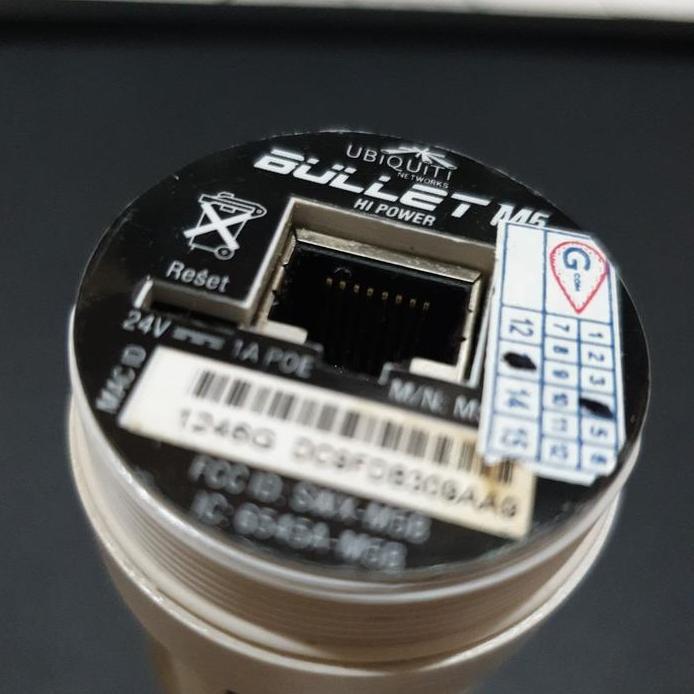 New Ubiquiti Bullet M5HP BM5HP - Unit only - Bekas