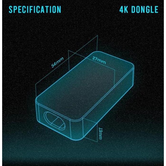 New Lamzu 4K Dongle Adapter Polling Rate Receiver Garansi Resmi