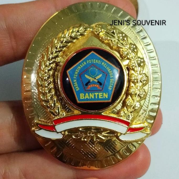 PIN BPPKB BANTEN MODEL OVAL - BROS BPPKB - LENCANA BPPKB murah