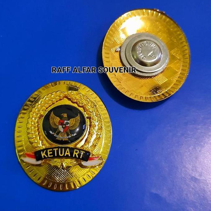 PIN KETUA RT ~ LENCANA PIN RT murah