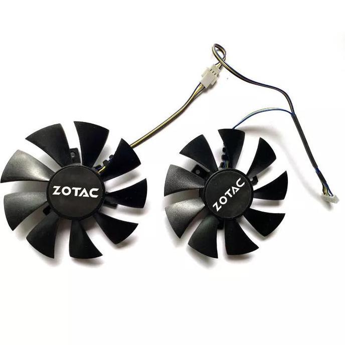 Fan Vga ZOTAC AMP Gtx 750ti 770 970 85mm 4pin OEM diy