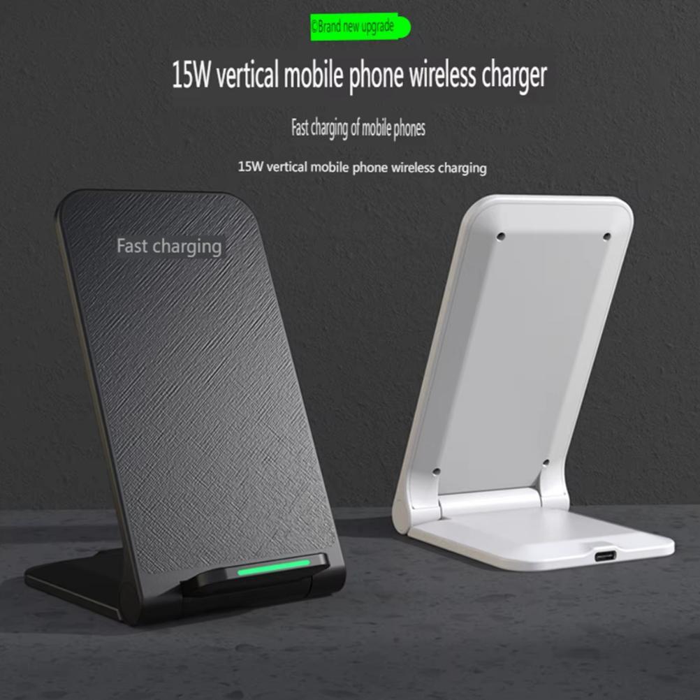 CUCI GUDANG Wireless Charger 15W Fast Charging Lipat - Charging Station Portabel untuk iPhone 16/15/