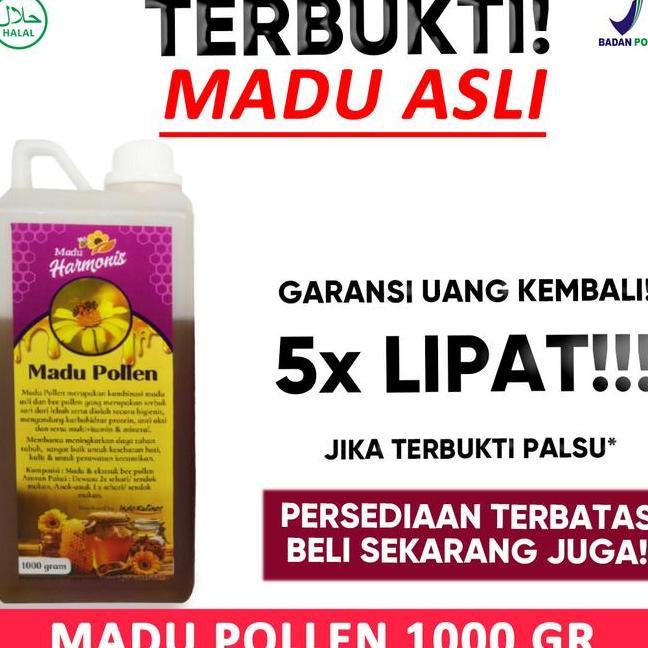 Harmonis Madu Bee Pollen 1Kg 1Gr By Indokur