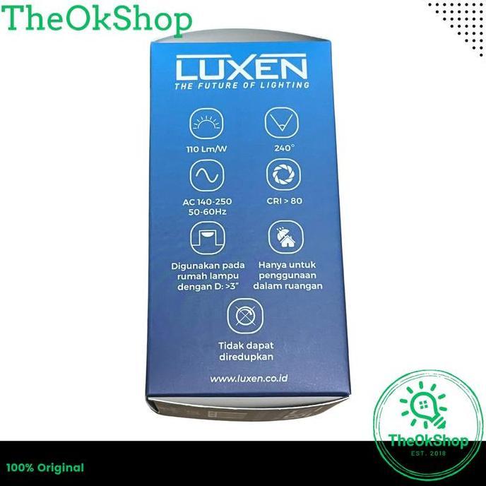 Leggero- Luxen Led Bulb 15W Lampu Putih/Kuning 15 Watt