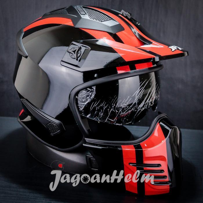 Jpx Helm Mx726R Mx04 | Mx726 R Crossover Mx 726R - Helmet Motorcycle Original Dan Terpercaya