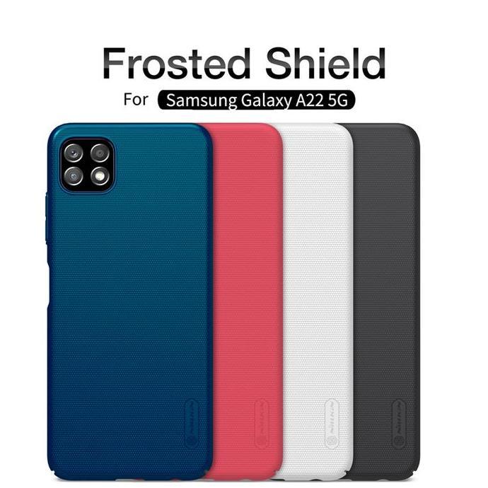 TERMURAH - Case A22 5G / A22 4G LTE NILLKIN Frosted Shield Casing
