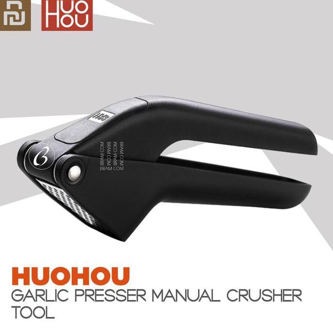 HUOHOU Kitchen Garlic Presser Manual Garlic Crusher HT
