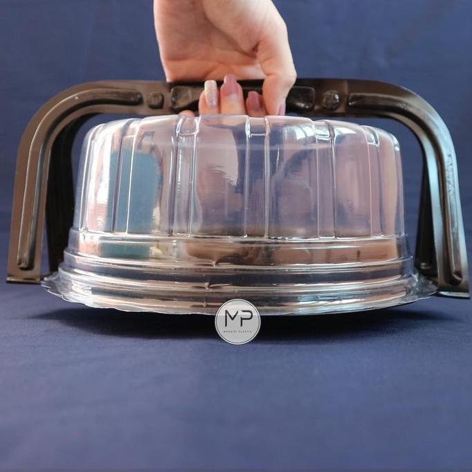 Lansungkirim- Mika Tumini Ct 20 Gagang Sekat / Tumpeng Mini Gagang Sekat 20Cm Coklat Ecer Grosir