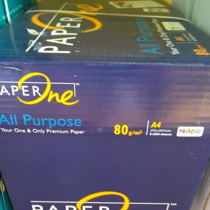 Kertas A4 80 Gram Paper One 1 Dus