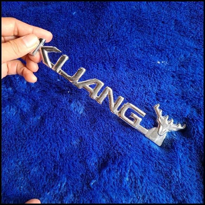 DISKON EMBLEM TOYOTA KIJANG TANDUK LGX LSX KAPSUL BAGASI AKSESORIS CAR