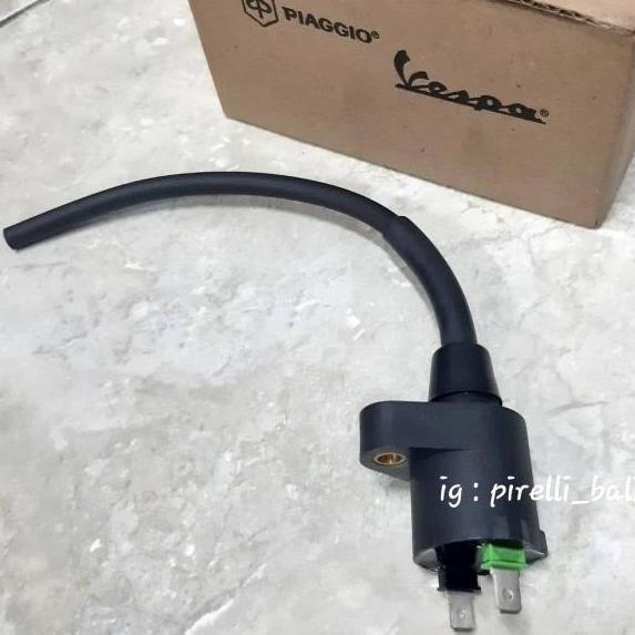 TERBARU - Koil LX 125 2v Karbu Vespa Pengapian Ignition Coil