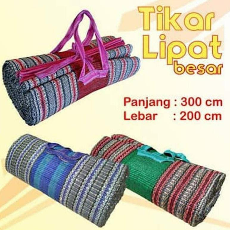 Limited Tikar Karpet Hajatan Jumbo 200X300 Tebal - Tikar Lipat  Terlaris