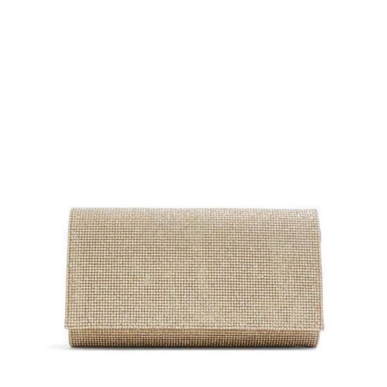 cuci gudang aldo fahari clutch - champagne