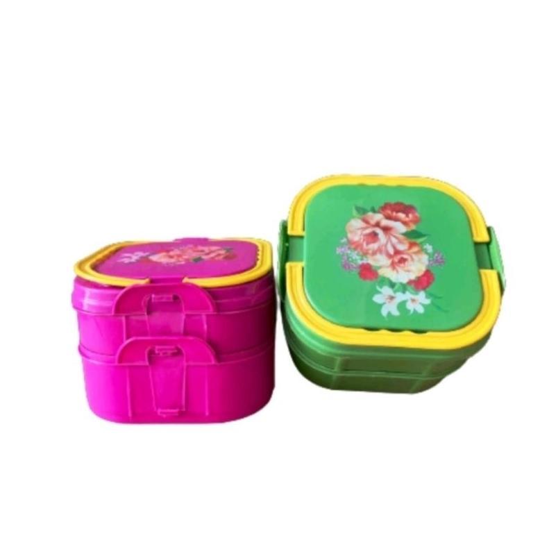 Terbaru Marvelashop Rantang 2 Susun 3 Susun Alaska Kotak Bekal Tempat Makan Tepak Makan