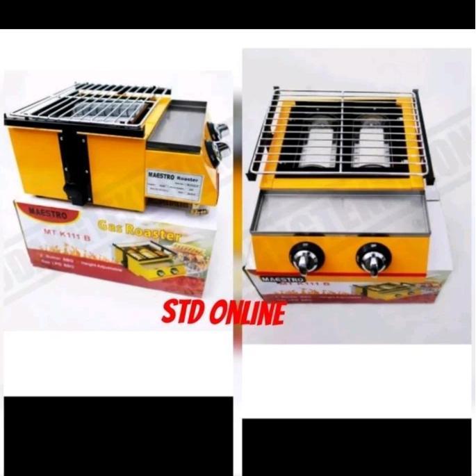 TERMURAH - MT K111 GAS ROASTER MAESTRO 2TUNGKU