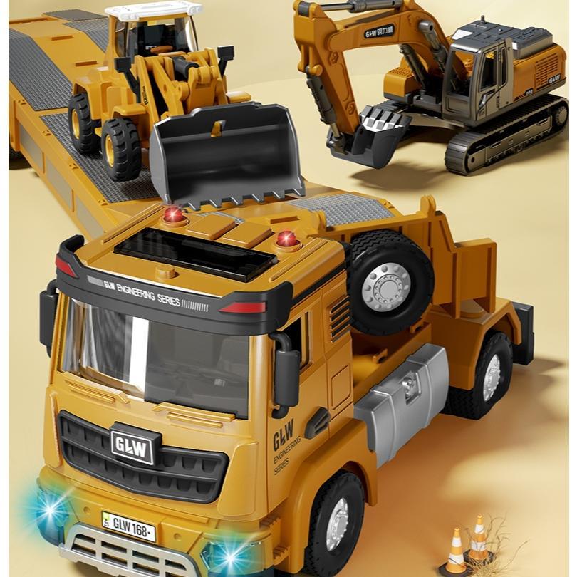 Value Pack Mainan Anak Self Loader Truck Mainan Mobil Excavator Loader 2026