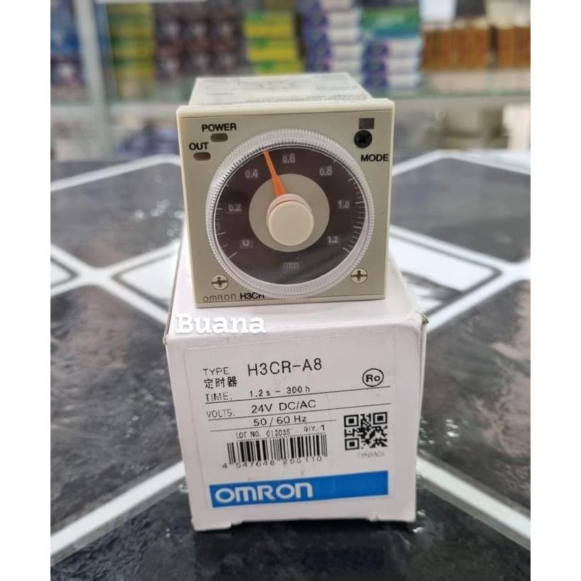 HARGA DISC - Timer H3CR-A8 24VAC/DC Omrn / Timer H3CR 24V Multi
