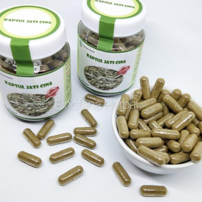 Kapsul Daun Jati Cina (Daun Jati Cina 100% Original) Isi 100