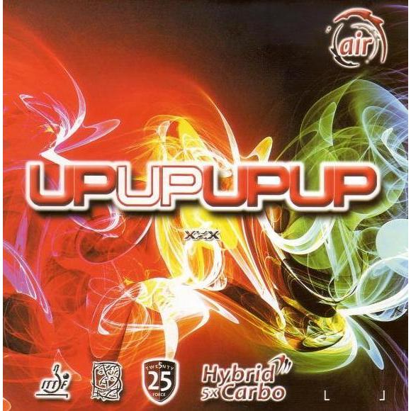 BEBAS ONGKIR - Karet Bintik AIR Upupup tenis meja ping pong bintik panjang bertahan OX tanpa sponge 