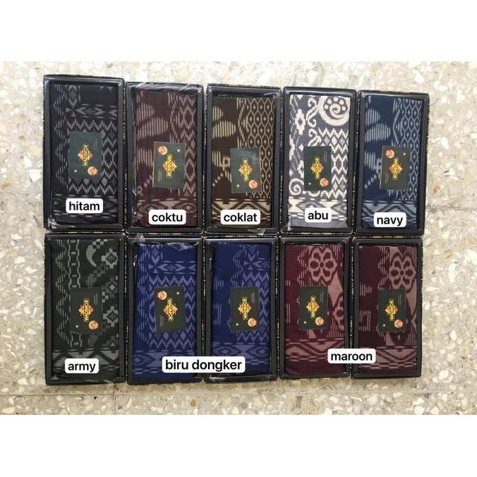 NEW WADIMOR SARUNG TENUN MOTIF BALI WARNA KATUN DEWASA ORI