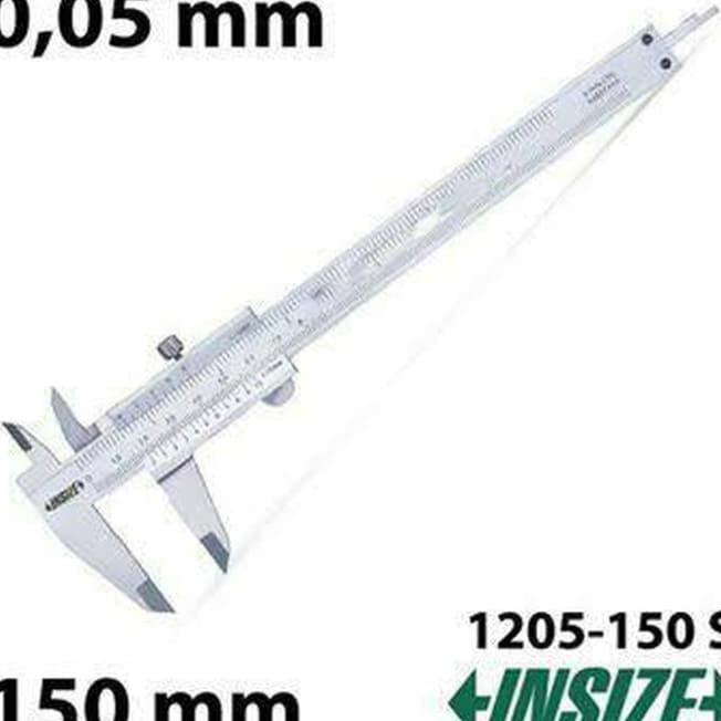 Insize 1205150S Vernier Caliper 6 150Mm Smat Jangka Sorong