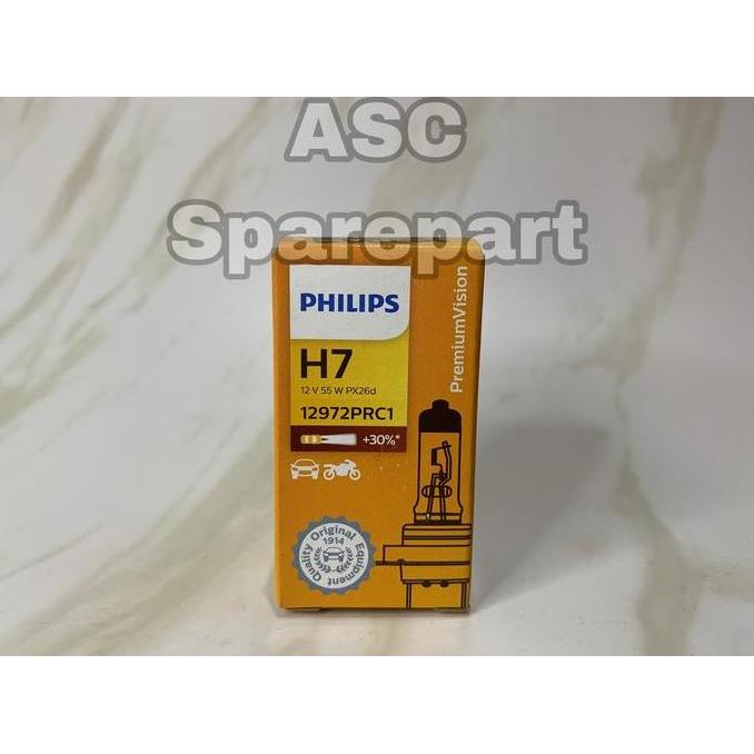 Bohlam Lampu Philips H7 12V 55W