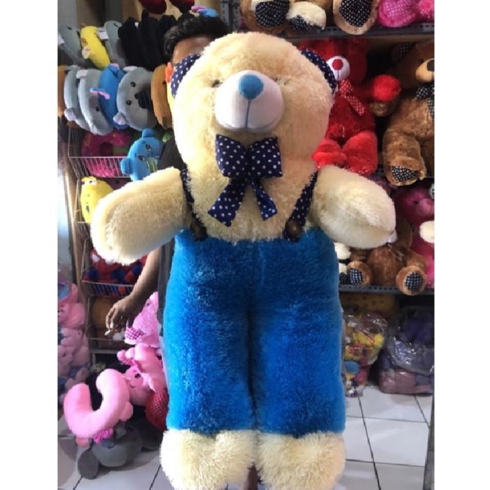 Limited Boneka Teddy Bear Jumbo Ukuran 1 Meter Boneka Plupi Jumbo Boneka Beruang Jumbo