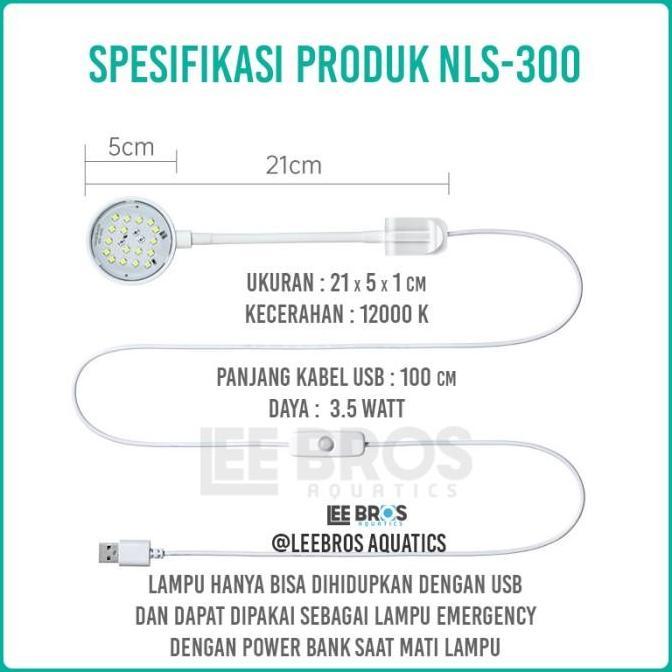 Skyfish- Lampu Aquarium Mini / Led Aquarium / Lampu Aquarium Jepit
