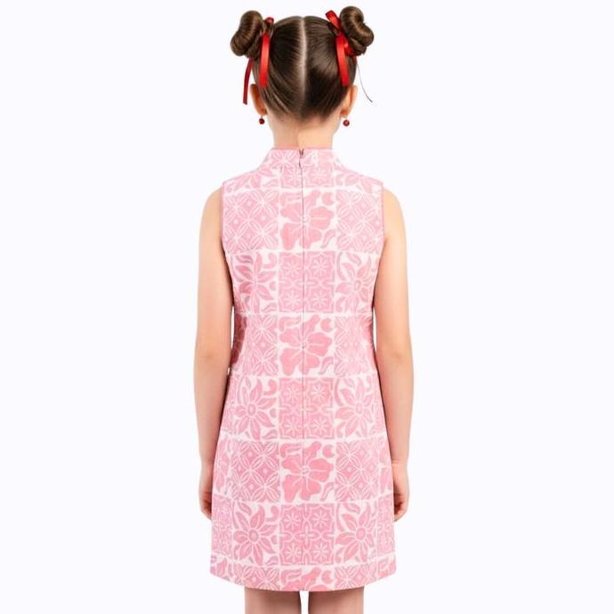 PROMO - Dress Anak Perempuan - Bhatara Batik Shang Chi Dress Kids - Dress Batik Modern