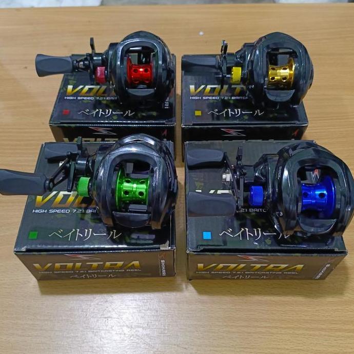 Reel Pancing BC SHIKARI VOLTRA 200L HS (18+1 Bearing) BaitCasting Power 12kg Murah